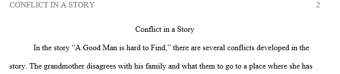 Which of these conflicts do you think is strongest in the story
