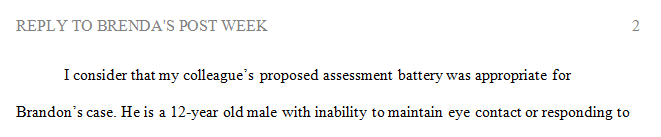 Was your colleague’s proposed assessment battery appropriate for the case they were referred to